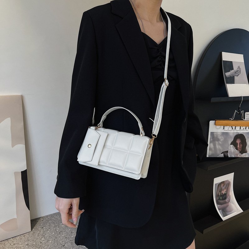 Stylish Plaid Designer Handbag | Luxury Tote